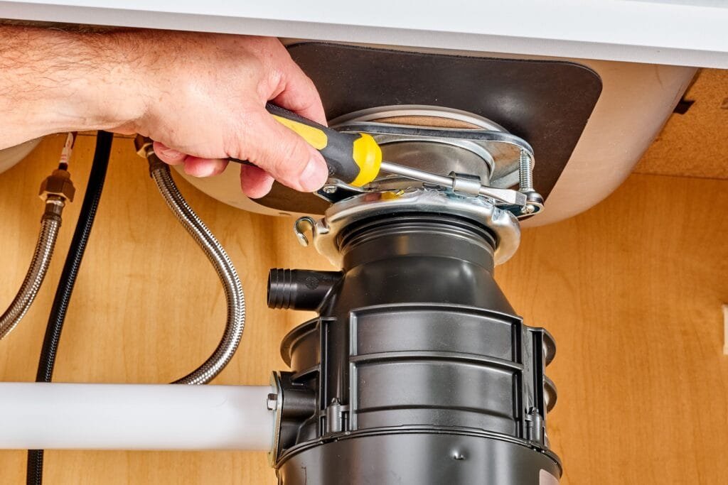 Reliable garbage disposal repair service in IL by Quicky Repairs.